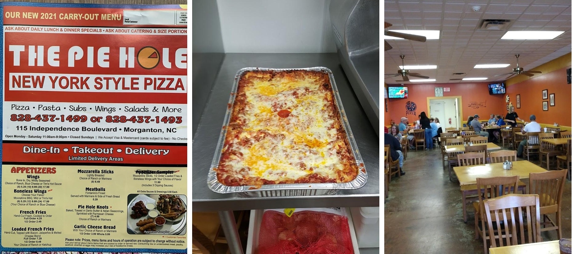 The Pie Hole: Pizza Pasta Subs Wings Salads